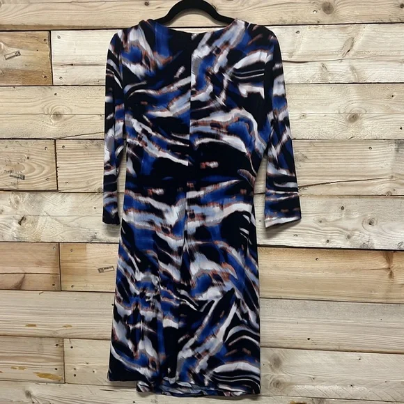 Calvin Klein 3/4 Sleeve Wrap dress size L - Picture 5 of 7
